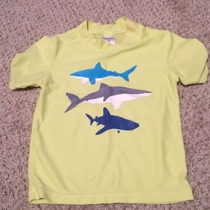 Shark rash guard
